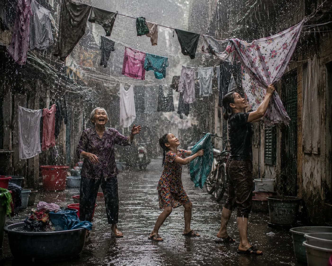 BETWEEN THE RAIN.